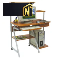 Bàn máy tính khung thép kết hợp gỗ ép BMT97B